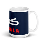 Karbala With Red Flag - Glossy Mug Blue Navy