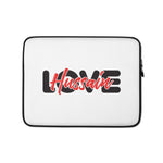 Love Hussain (as) - Laptop Sleeve White