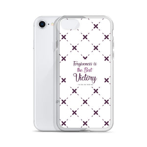 Forgiveness Is The Best Victory - iPhone Case