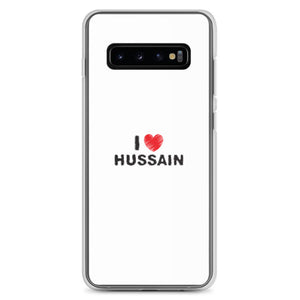 I Love Hussain (as) - Samsung Case White