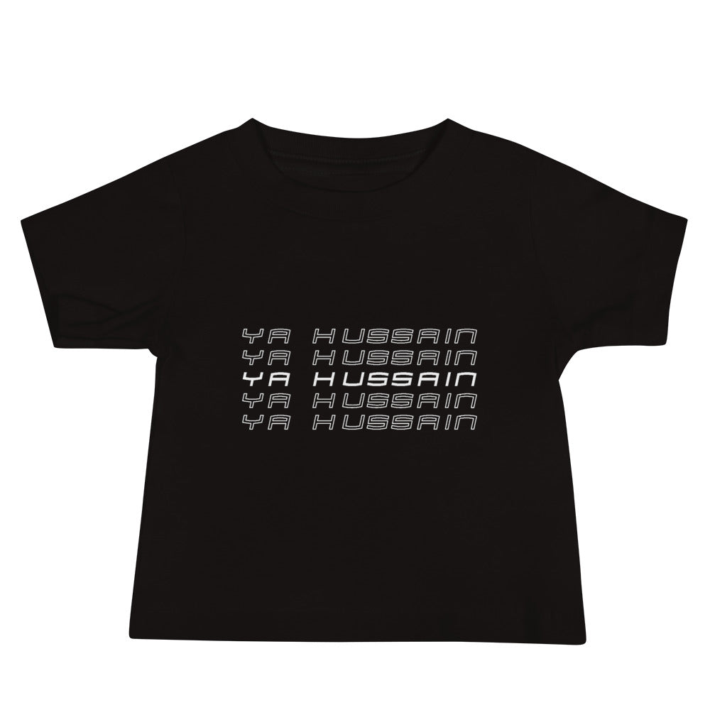 Ya Hussain (as) Retro Style - Short Sleeve Premium Baby T-Shirt