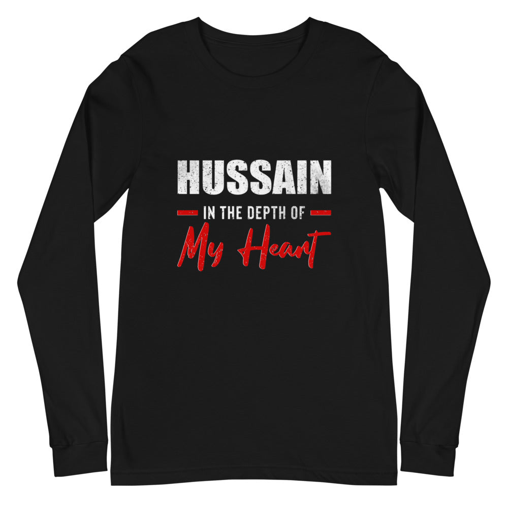 Hussain (as) In The Depth Of My Heart - Long Sleeve Shirt WOMEN