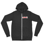 Love Hussain (as) - Zip Hoodie WOMEN Black