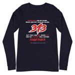 313 With Prophet (saw) Saying - Long Sleeve T-Shirt MEN