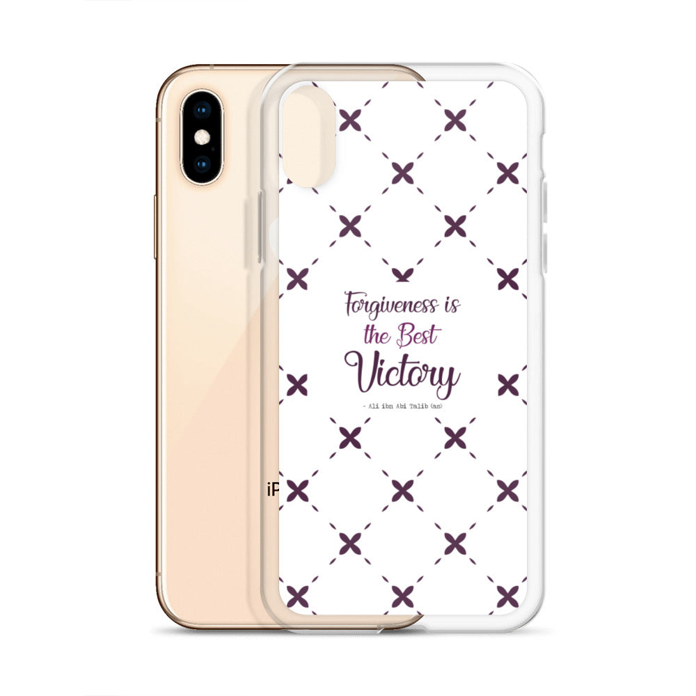 Forgiveness Is The Best Victory - iPhone Case