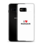 I Love Hussain (as) - Samsung Case White