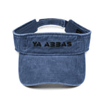 Ya Abbas (as) Black - 3D Embroidered Denim Visor