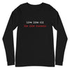 Live Like Ali (as) Die Like Hussain (as) - Long Sleeve Shirt MEN