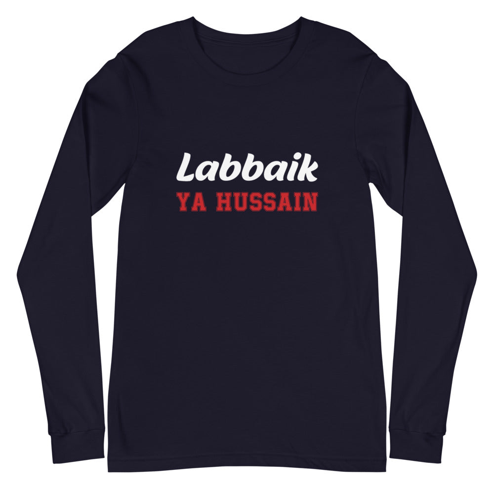 Labbaik Ya Hussain (as) - Long Sleeve Shirt WOMEN