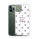 Forgiveness Is The Best Victory - iPhone Case