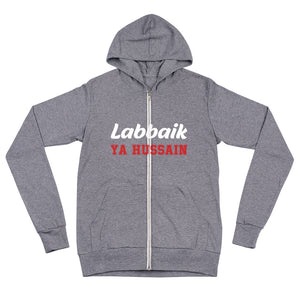 Labbaik Ya Hussain (as) - Zip Hoodie WOMEN