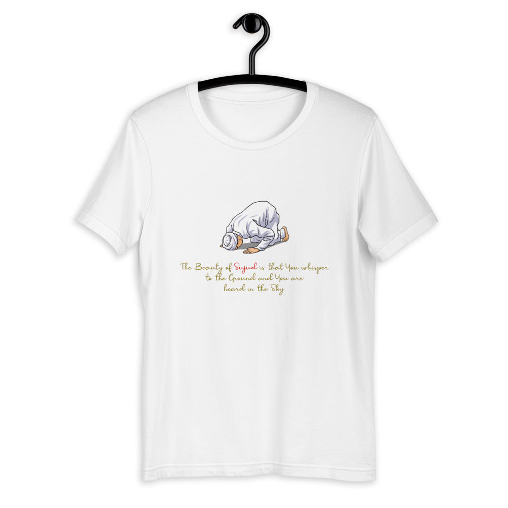 The Beauty Of Sujud - Short Sleeve T-Shirt WOMEN