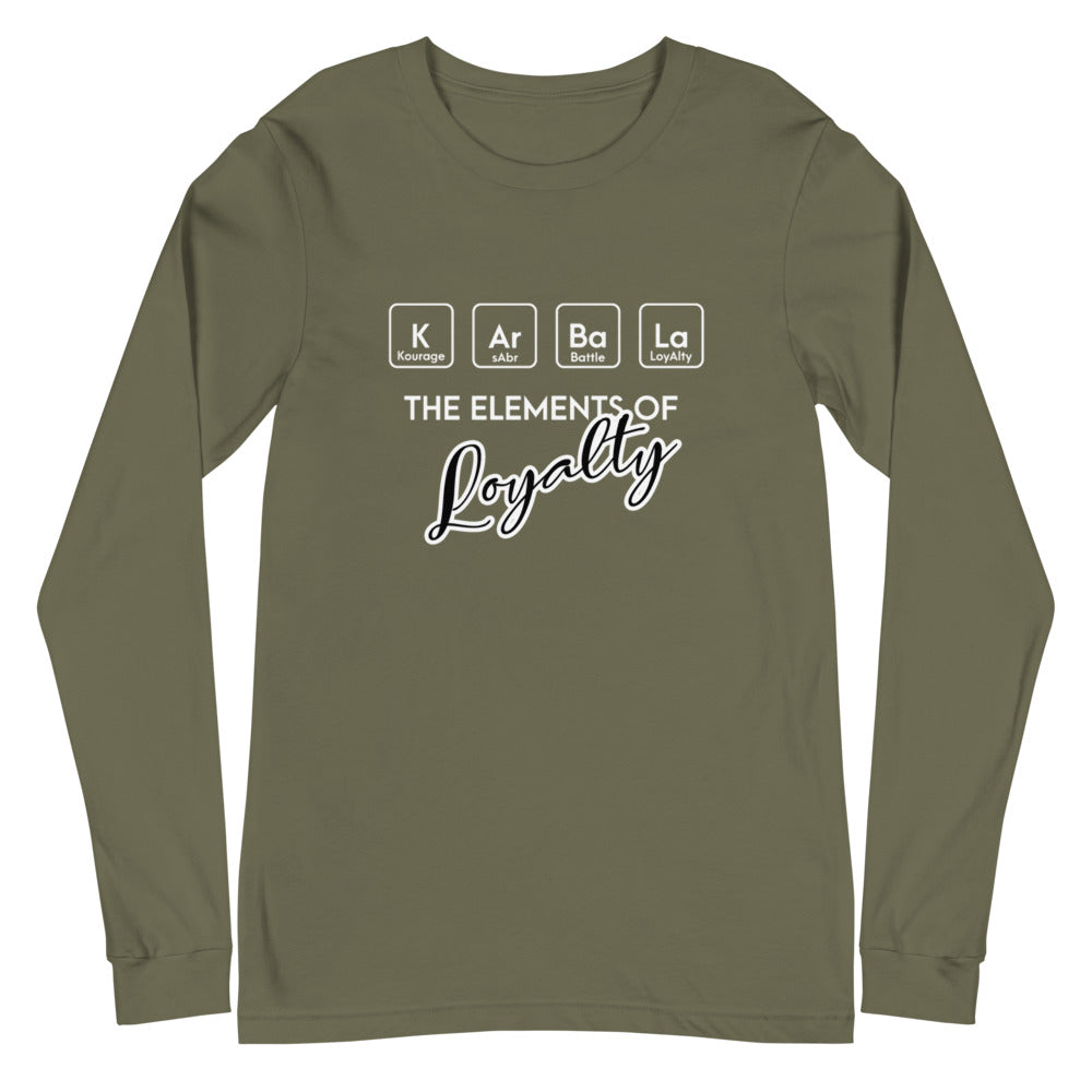 Karbala The Elements Of Loyalty - Long Sleeve Shirt MEN