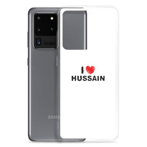 I Love Hussain (as) - Samsung Case White