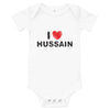 I Love Hussain (as) - Baby Onesie