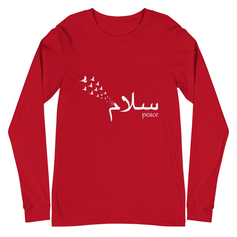 Salam Peace - Long Sleeve T-Shirt WOMEN - Hayder Maula