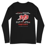 313 With Prophet (saw) Saying - Long Sleeve T-Shirt MEN