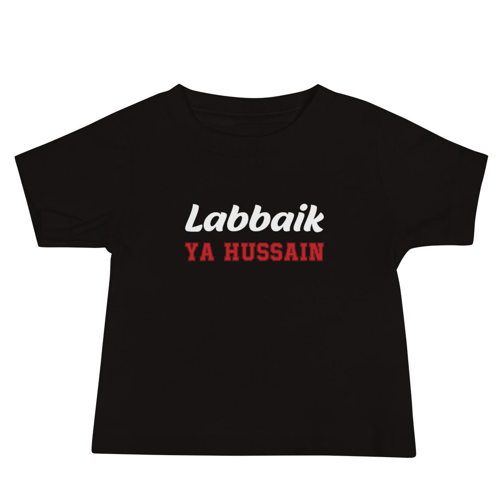 Labbaik Ya Hussain (as) - Short Sleeve Premium Baby T-Shirt