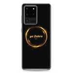 Ya Zahra (as) - Samsung Case Black Gold Circle