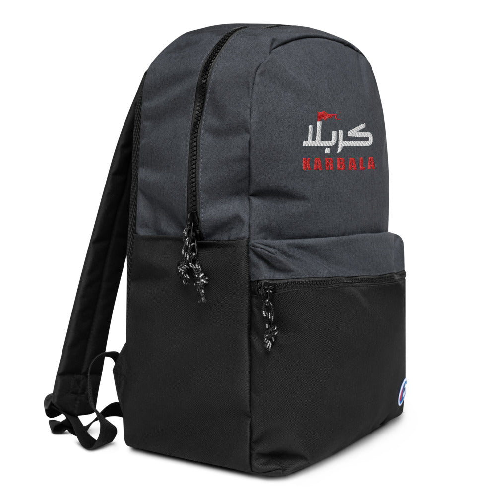 Karbala Arabic - Embroidered CHAMPION Backpack