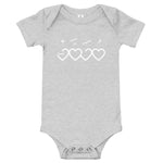 Muhammad (saw) Heart Shape - Baby Onesie