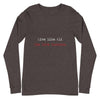 Live Like Ali (as) Die Like Hussain (as) - Long Sleeve T-Shirt WOMEN - Hayder Maula