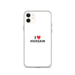 I Love Hussain (as) - iPhone Case White