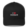 I Love Hussain (as)  - Trucker Cap 3D Embroidery - Hayder Maula