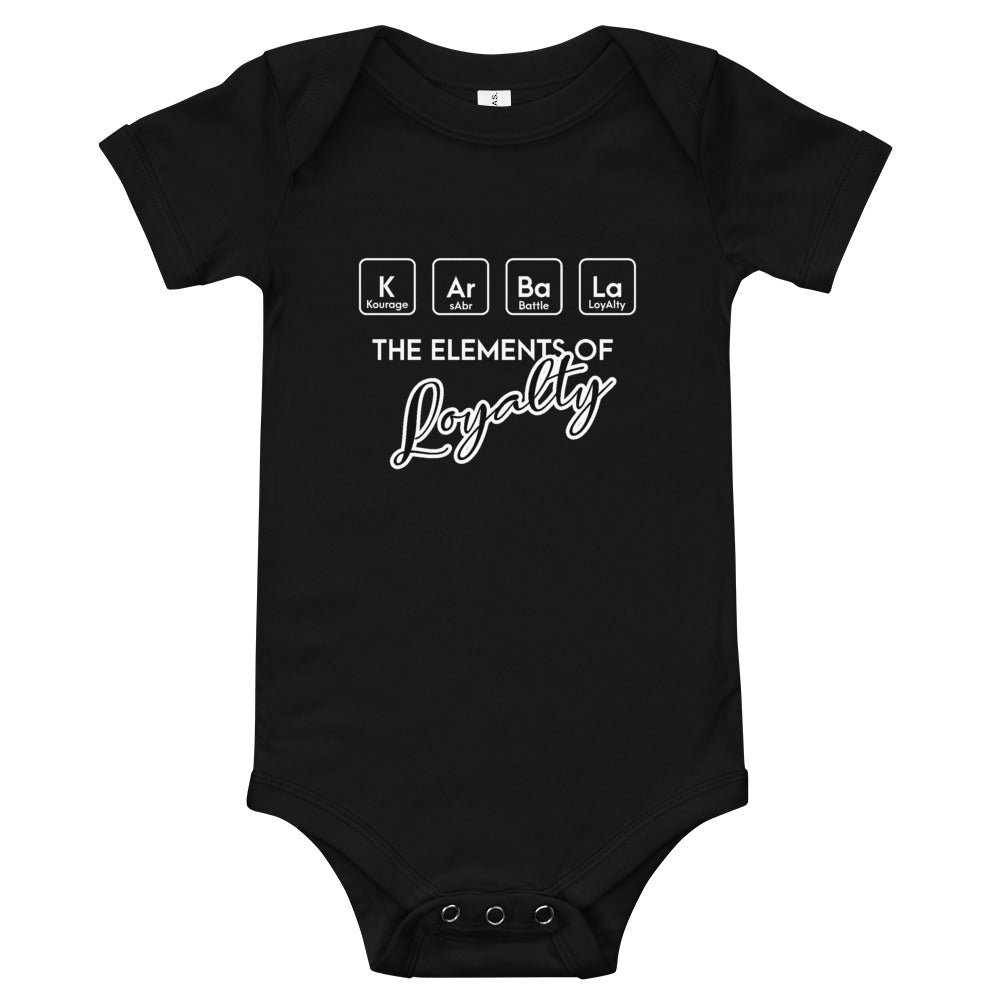 Karbala The Elements Of Loyalty - Baby Onesie