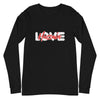 Love Hussain (as) White - Long Sleeve Shirt MEN