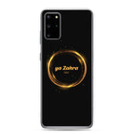 Ya Zahra (as) - Samsung Case Black Gold Circle