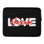 Love Hussain (as) - Laptop Sleeve Black