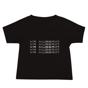 Ya Hussain (as) Retro Style - Baby Premium Tee - Hayder Maula