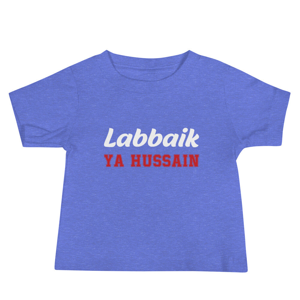 Labbaik  Ya Hussain (as) Is Calling - Short Sleeve Premium Baby T-Shirt
