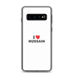 I Love Hussain (as) - Samsung Case White