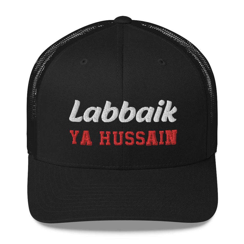 Labbaik Ya Hussain (as) - Trucker Cap 3D Embroidery - Hayder Maula