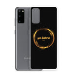 Ya Zahra (as) - Samsung Case Black Gold Circle