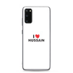 I Love Hussain (as) - Samsung Case White