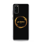 Ya Zahra (as) - Samsung Case Black Gold Circle