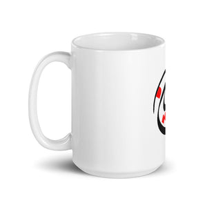 Ya Hussain (as) Circle Arabic Calligraphy - Glossy Mug