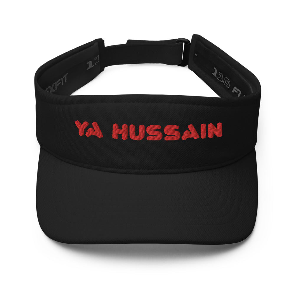 Ya Hussain (as) Red - 3D Embroidered Flexfit Visor