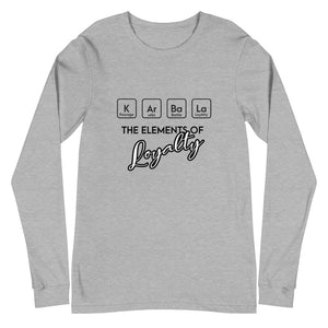 Karbala The Elements Of Loyalty Black - Long Sleeve Shirt WOMEN