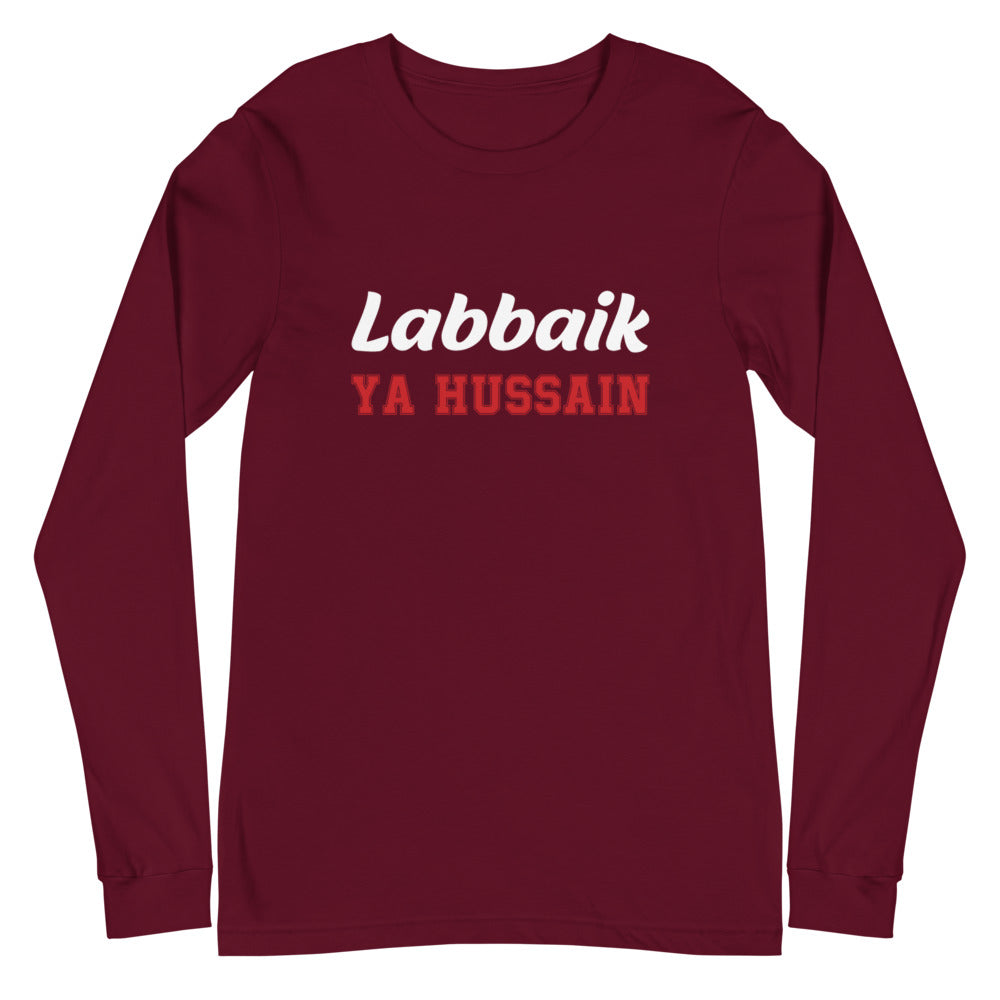 Labbaik Ya Hussain (as) - Long Sleeve Shirt MEN