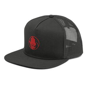 Ya Abbas (as) Red - 3D Embroidered Mesh Hat