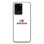 I Love Hussain (as) - Samsung Case White