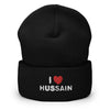 I Love Hussain (as) - Embroidered Cuffed Beanie