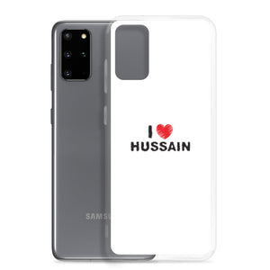 I Love Hussain (as) - Samsung Case White