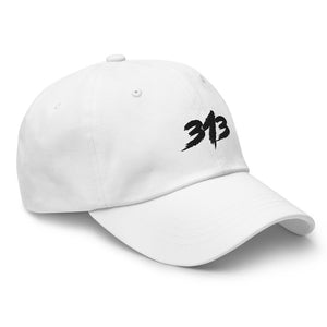 313 Black - Dad Hat Embroidered