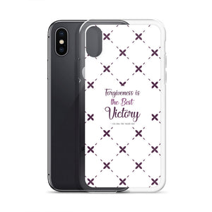 Forgiveness Is The Best Victory - iPhone Case