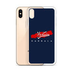 Karbala Arabic Calligraphy - iPhone Case Navy Blue